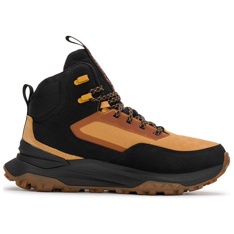 Timberland Abrasion Resistant High top Hiking Shoes Men’s Yellow Black