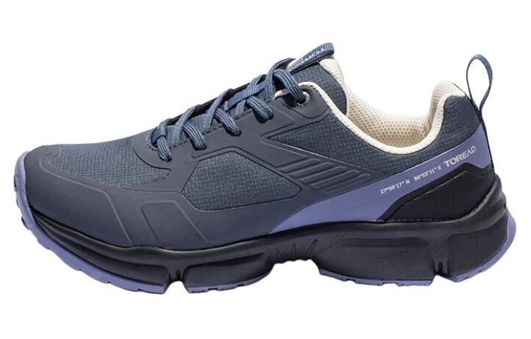TOREAD Slip Resistant Abrasion Resistant Low top Mountaineering & Hiking Shoes Women’s Blue Purple