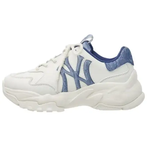 MLB Big Ball Chunky Sneakers Unisex Low Top Blue