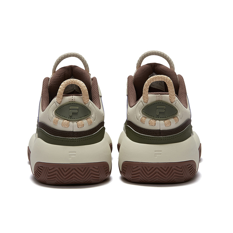 FILA FUSION Low top Vintage Basketball Shoes Men’s Green White