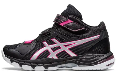 Asics Court Selfit 2 Court Selfit 2 mid-top volleyball shoes for men and women, black and silver