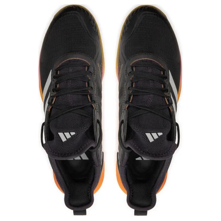 Мужские кроссовки adidas Adizero Ubersonic 4.1 (черно-белые) — фото 5