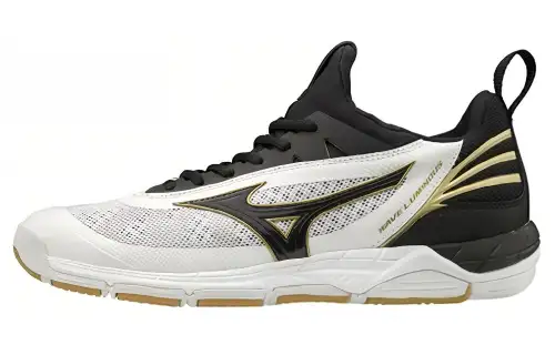 Mizuno Volleyball Shoes Unisex Low Top White/Black