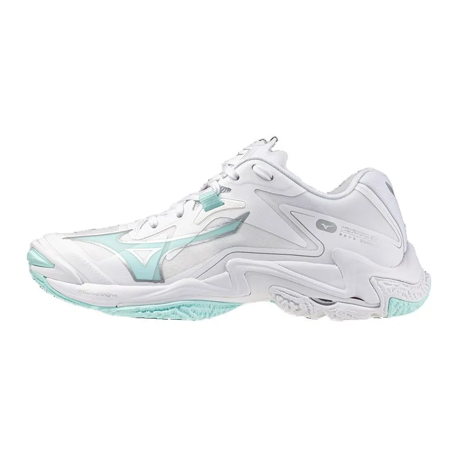 Mizuno Wave Lightning Z8 Cushioning Coverage Support Low top Training Shoes Women's White