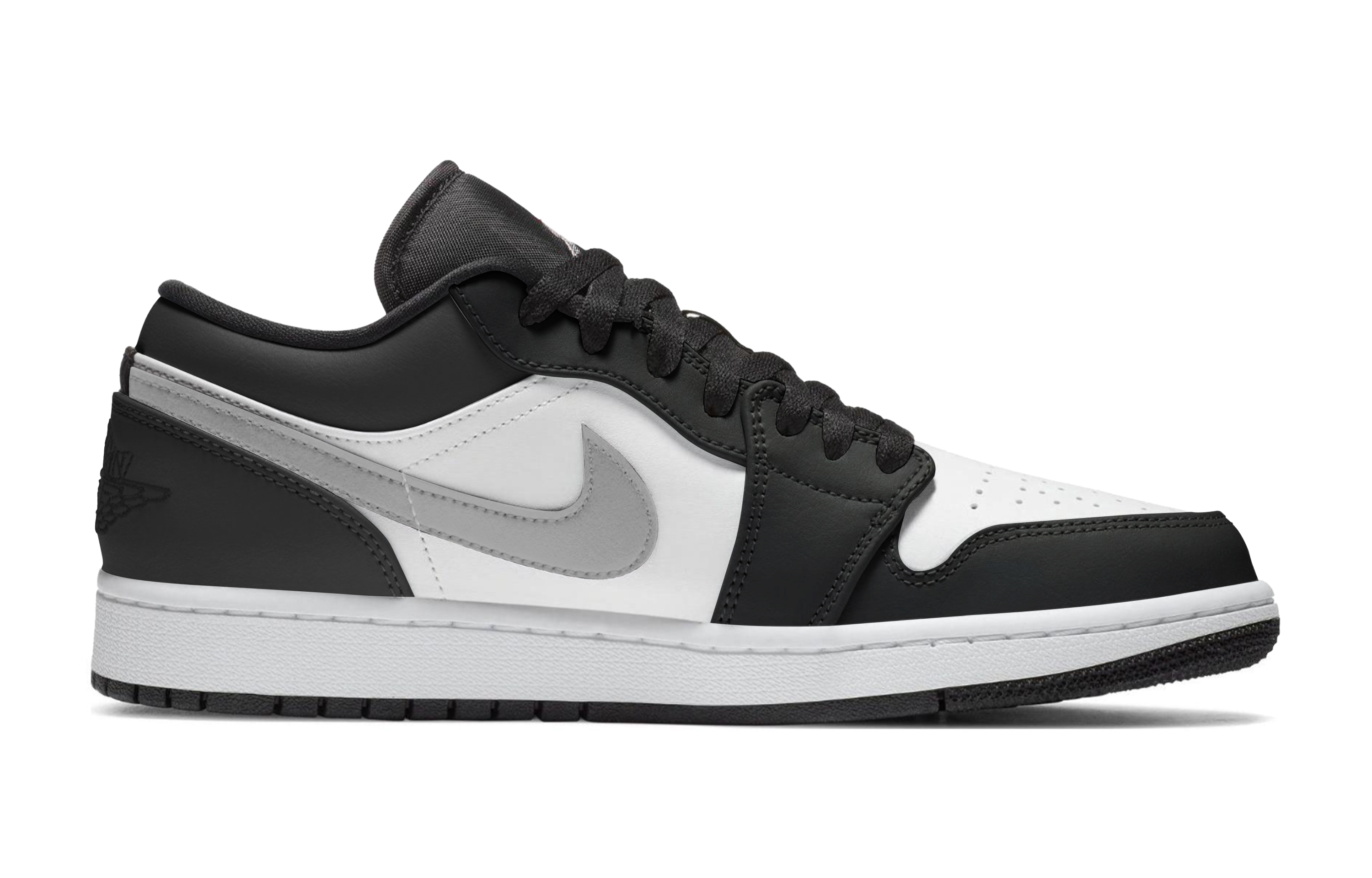 Jordan Air Jordan 1 Low top Skateboard Shoes Unisex Black