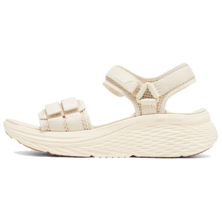 Skechers Skechers Max Cushioning Comfortable and Versatile Beach Sandals Women's Beige