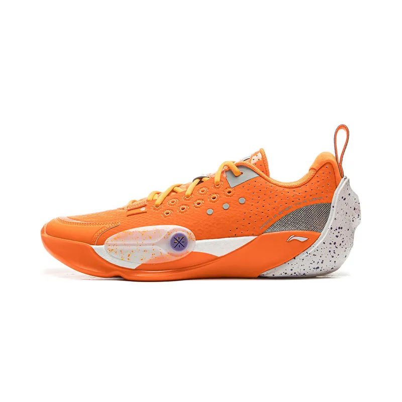 Li Ning All City 13 Basketball Shoes Men's Low Top Orange