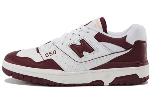 550 New Balance 'White Burgundy'