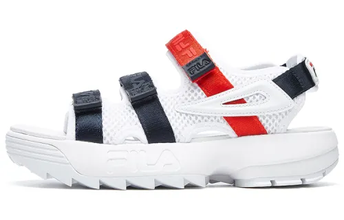FILA Disruptor Ii Sandal White/black/red Women's