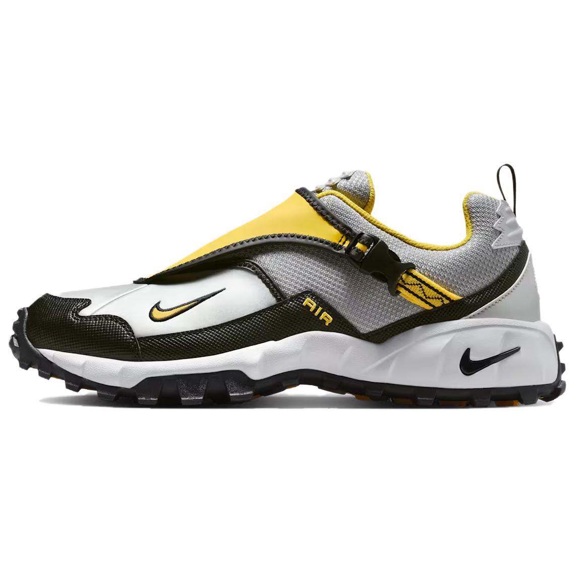 Nike ACG Phassad Slip Resistant Abrasion Resistant Low top Hiking Shoes Unisex Yellow Gray