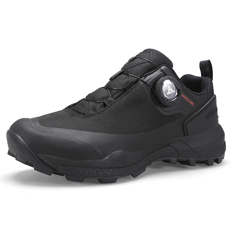 HUMTTO Mountaineering & Hiking Shoes Women’s Low Top Black/Dark Gray/Dark Blue/Dark Purple