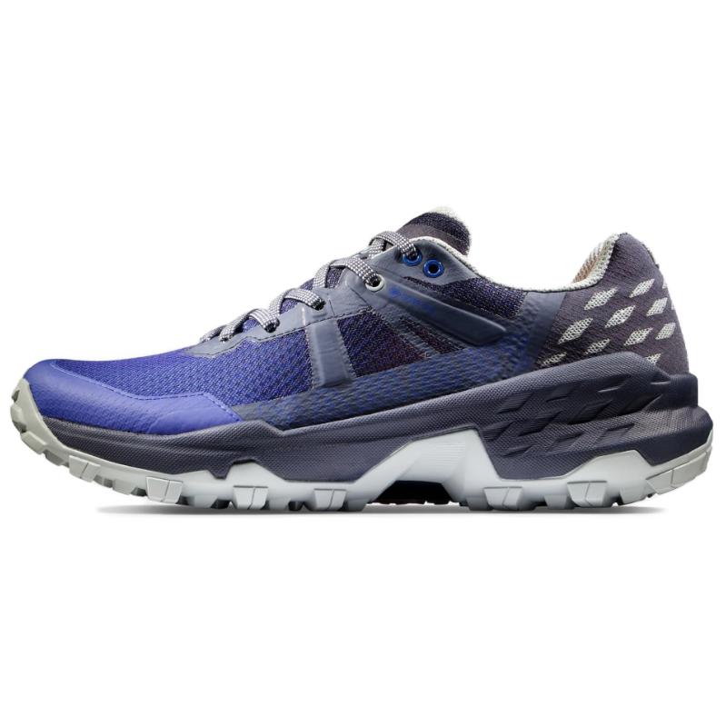 MAMMUT Sertig II Slip Resistant Abrasion Resistant Low top Hiking Shoes Men’s Blue