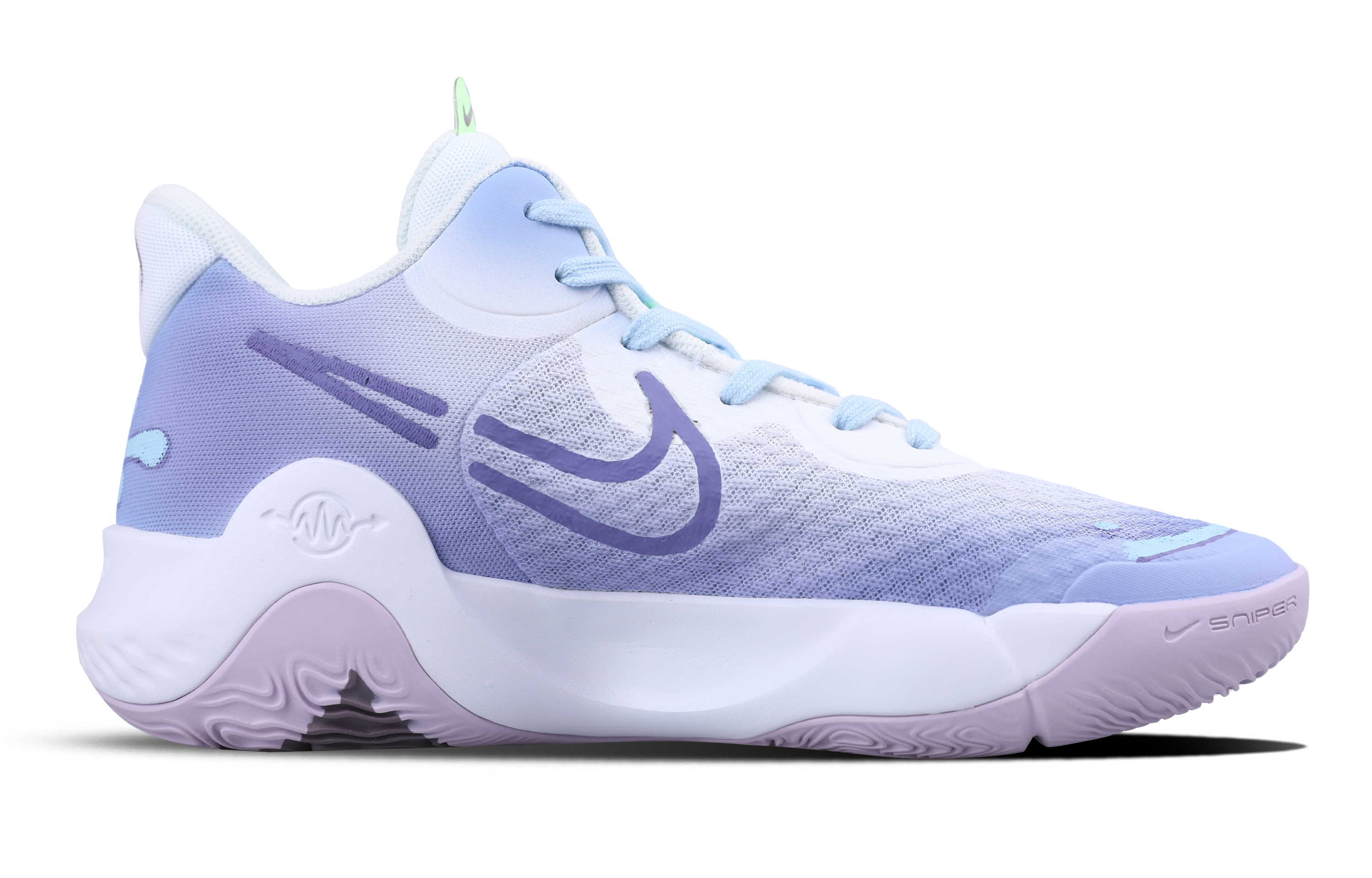 Nike KD Trey 5 IX Slip Resistant Abrasion Resistant Slip Resistant Abrasion Resistant Mid top Vintage Basketball Shoes
