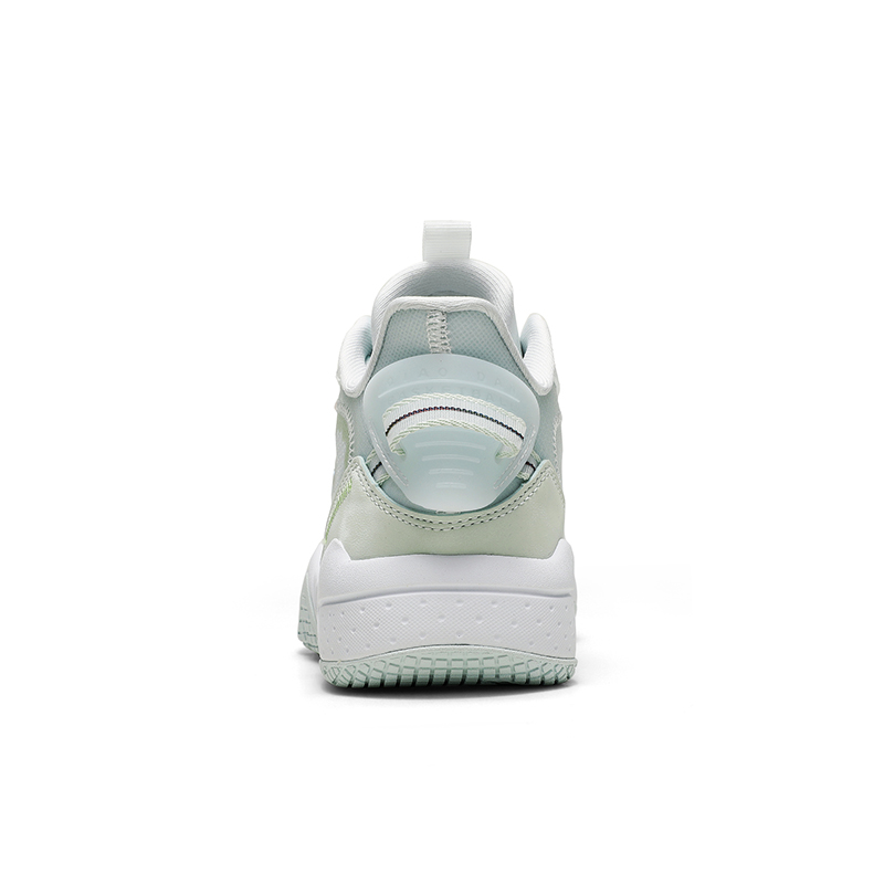 QIAODAN Mid top Basketball Shoes Women’s Light Transparent Green