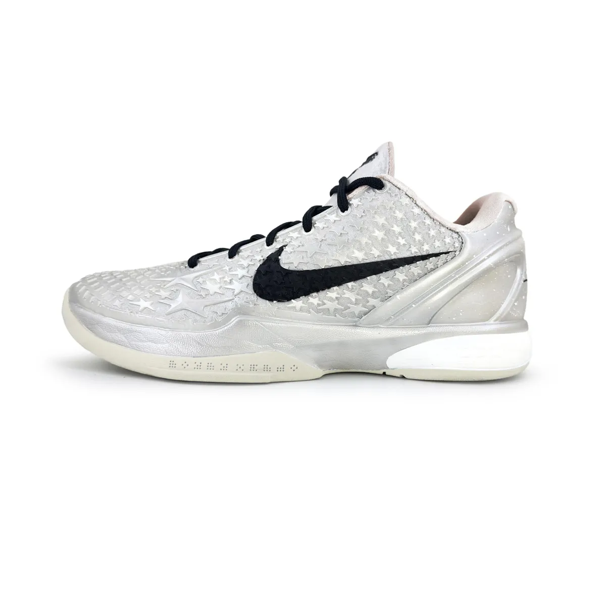 Nike Zoom Kobe 6 'All Star 2.0' Silver Snake Cushioning Abrasion Resistant Cushioning, Wear Resistant Low top