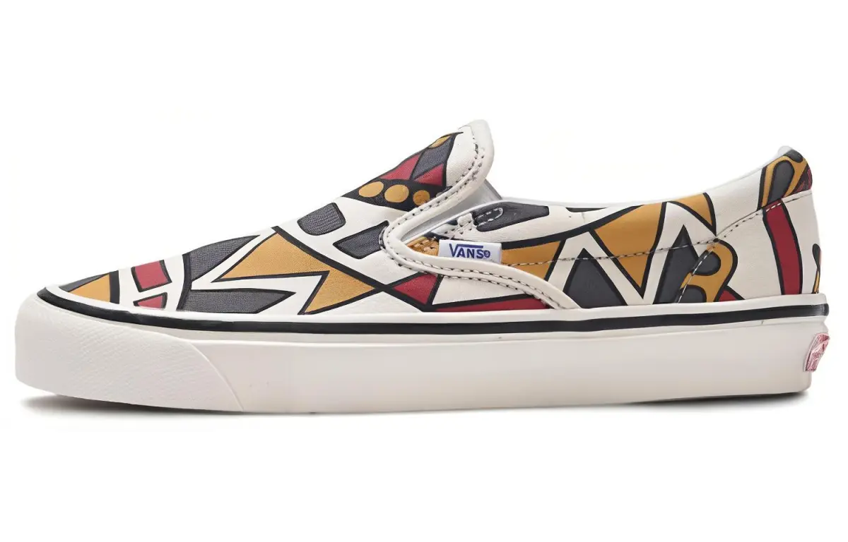 Slip-On Vans Og 'Hey Mon!'