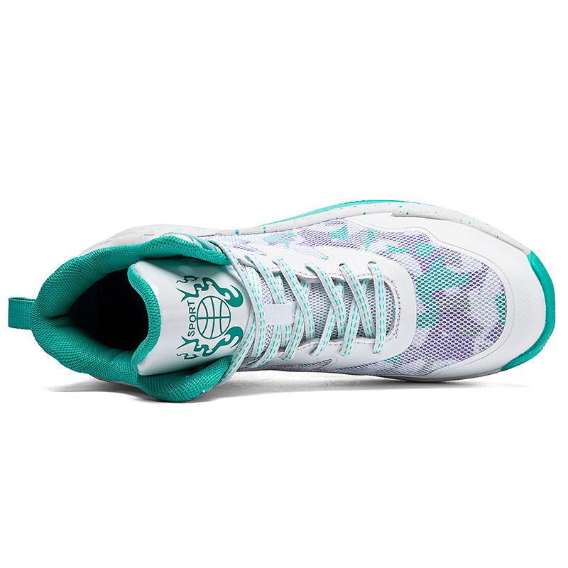 GQWE Slip Resistant And Breathable High top Basketball Shoes Unisex