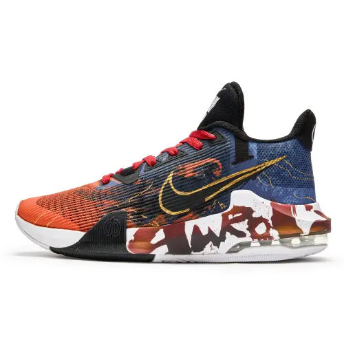 Nike Air Max Impact 3 Da Vinci Custom, Alchemy Earth Slip Resistant Abrasion Resistant Low top Basketball Shoes Men's