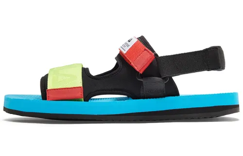 FILA FUSION Fila Fashion Capri Cloth Lightweight and Comfortable Beach Sandals Women's Black Blue Red