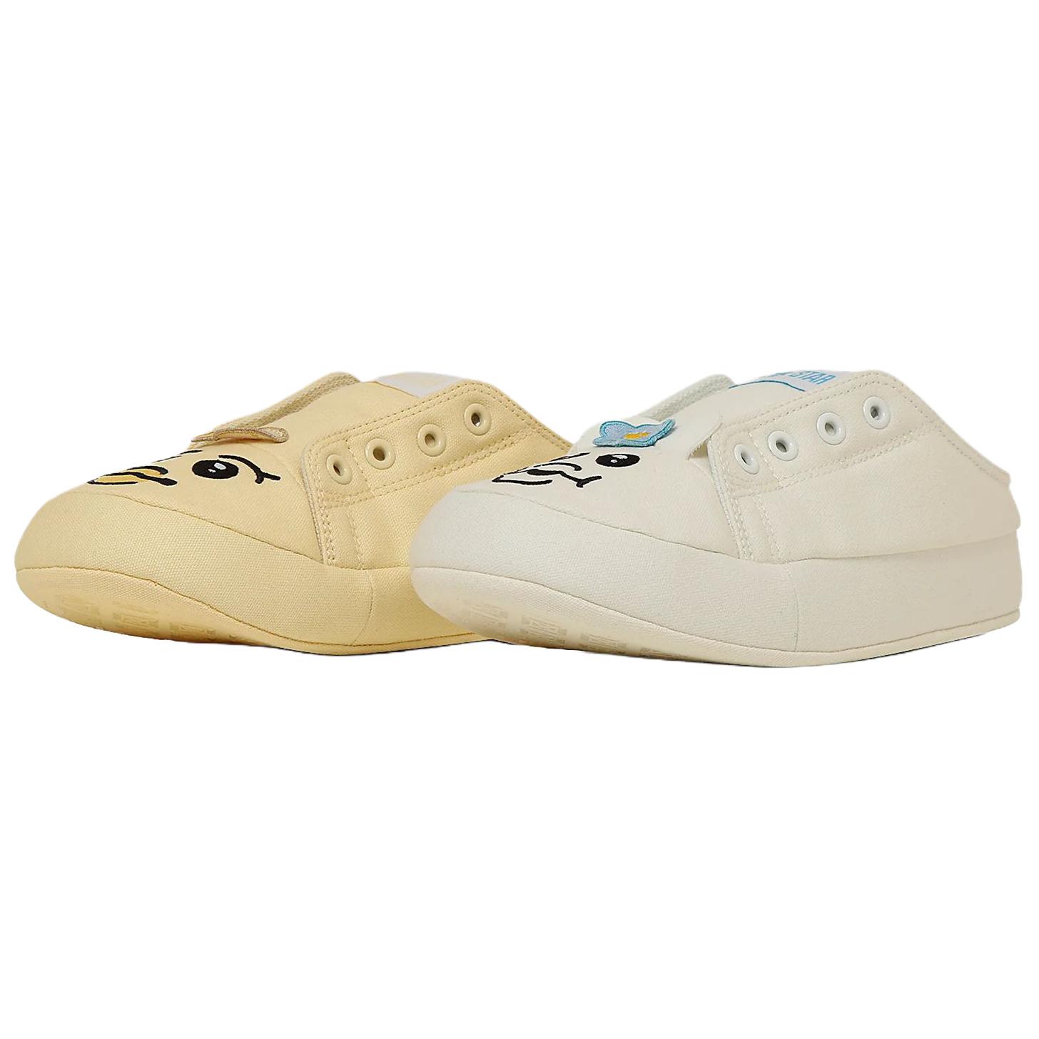 KAWAISOUNI! x Converse All Star Canvas Shoes Unisex White Yellow