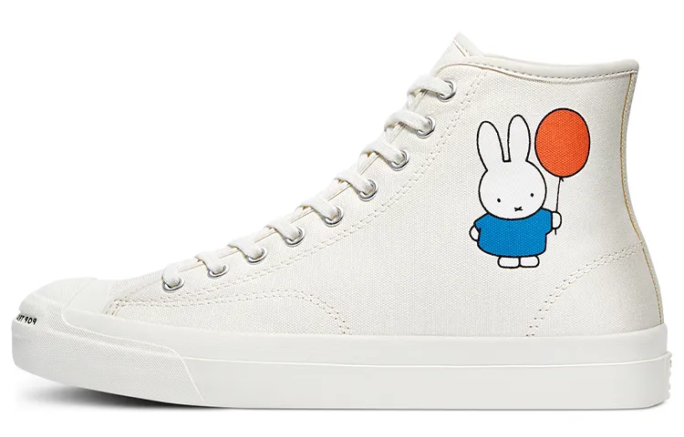 Jack Purcell Pop Trading Company x Jack Purcell Converse Pro High 'Miffy - Egret'