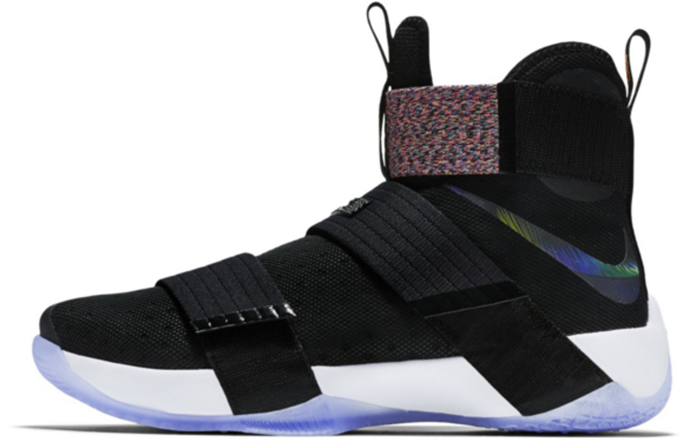 Мужские кроссовки Nike Nike zoom soldier 10 S9254-5mm (черные)