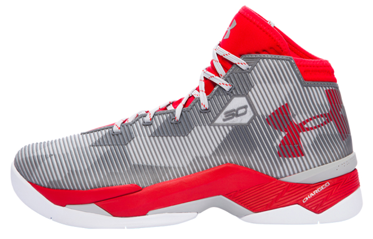 Мужские кроссовки Under Armour Under Armour Curry 2.5 (красно-серые)