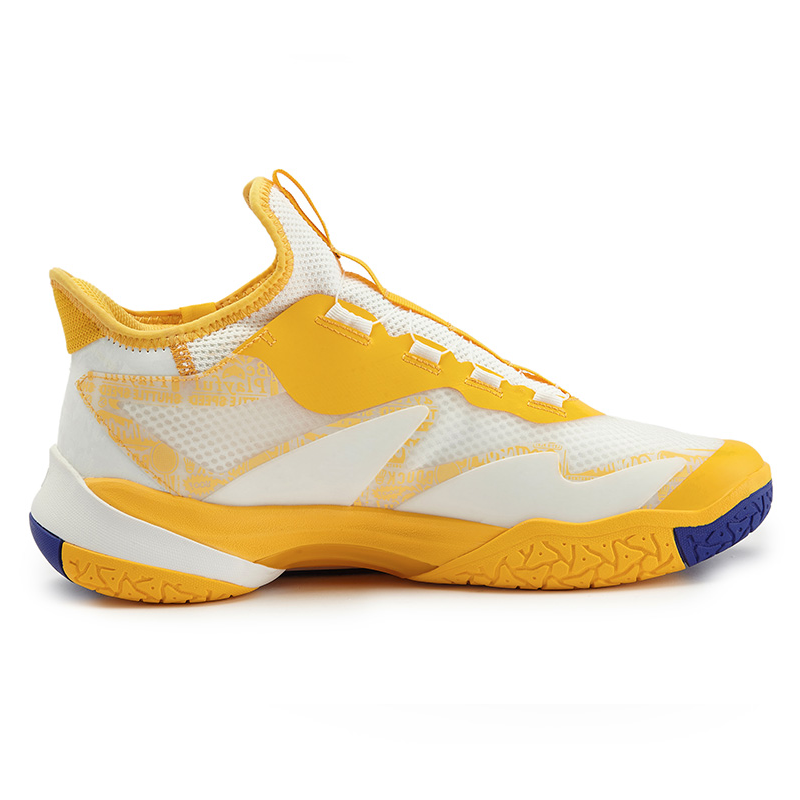 KUMPOO Slip Resistant, Abrasion Resistant, Breathable, Coverage, Support, Impact Resistant Mid top Badminton Shoes