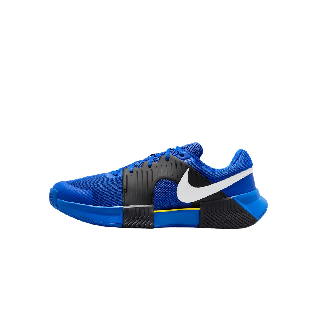 Nike Zoom GP Challenge 1 Coverage Support Coverage Support Low top Tennis Shoes Men's Blue Black