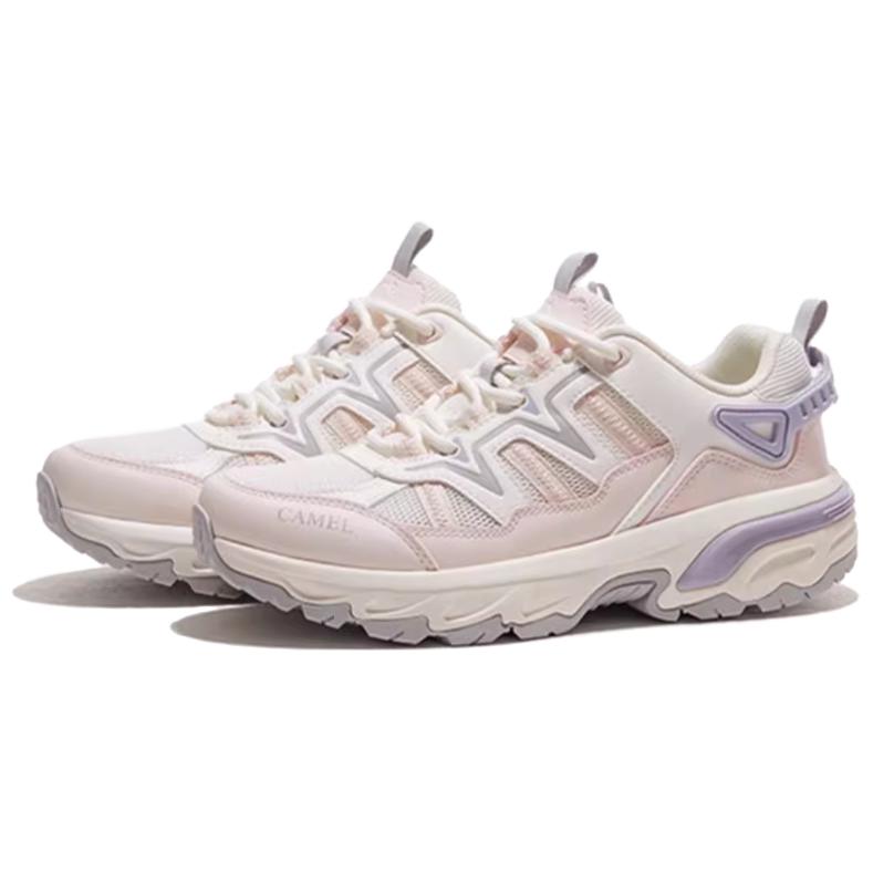 CAMEL Cushioning Low top Mountaineering Shoes Women’s Light Purple