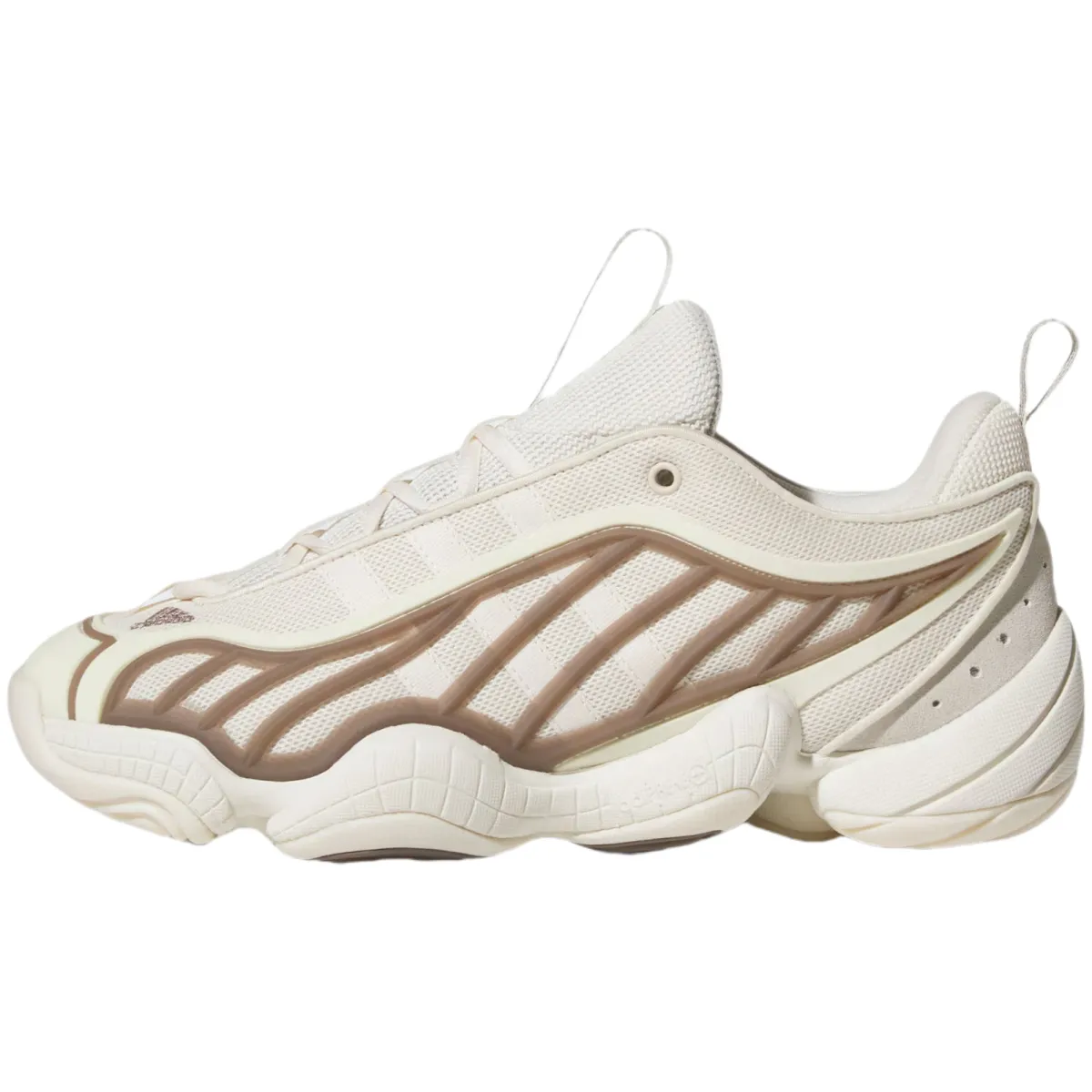 Adidas Intimidation Fabric Abrasion Resistant Abrasion Resistant Low top Vintage Basketball Shoes Unisex White