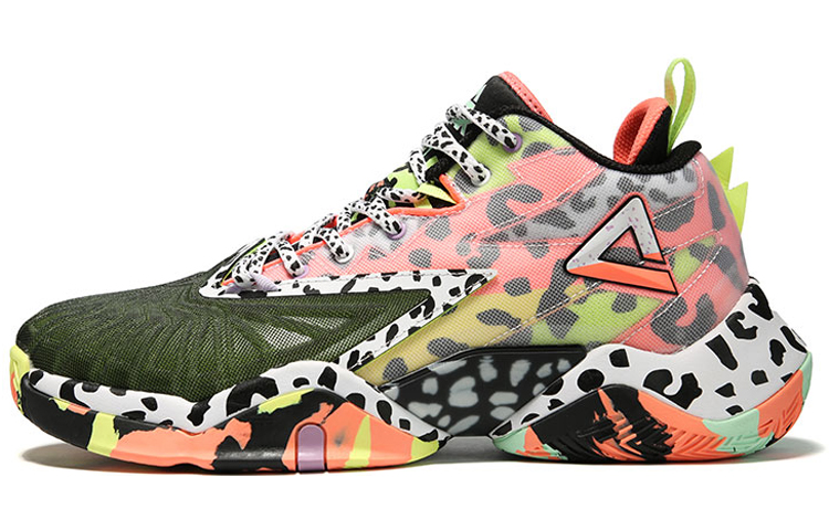 PEAK Taichi, Lightning 2020 Leopard Rage PU, Textile, Synthetic Leather