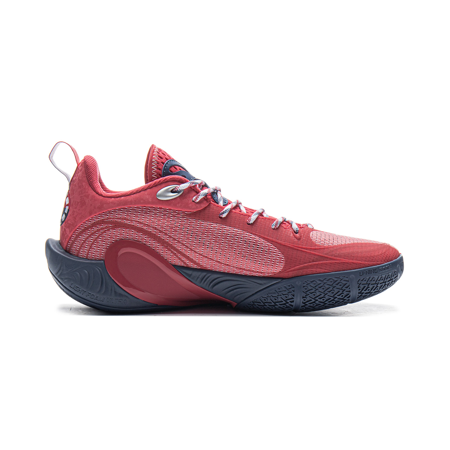 Li Ning DLO1 Low top Basketball Shoes Men’s Deep Berry Red