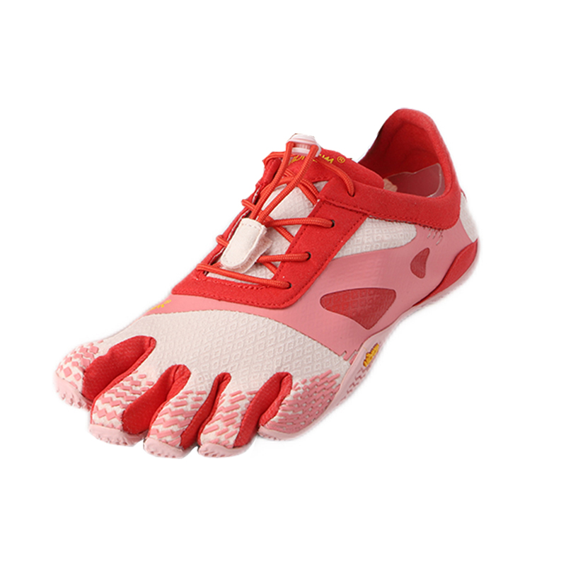 Vibram KSO EVO Slip Resistant, Breathable, And Quick Dry Low top Training Shoes Women’s Red