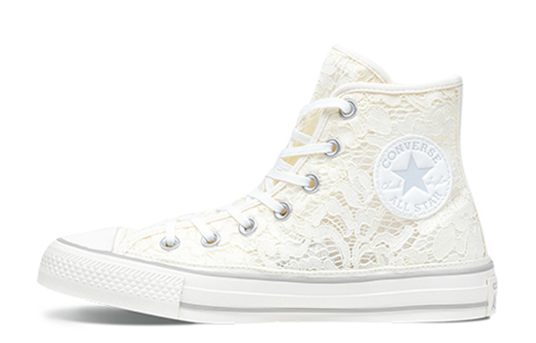 Женские кеды Converse All Star Chuck Taylor (белые) — 奶白色 — фото 1