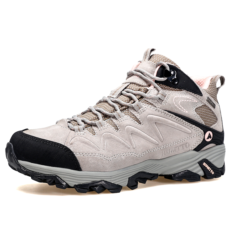 HUMTTO Abrasion Resistant Coverage Rebound Abrasion Resistant Coverage Rebound High top Mountaineering Shoes Women’s