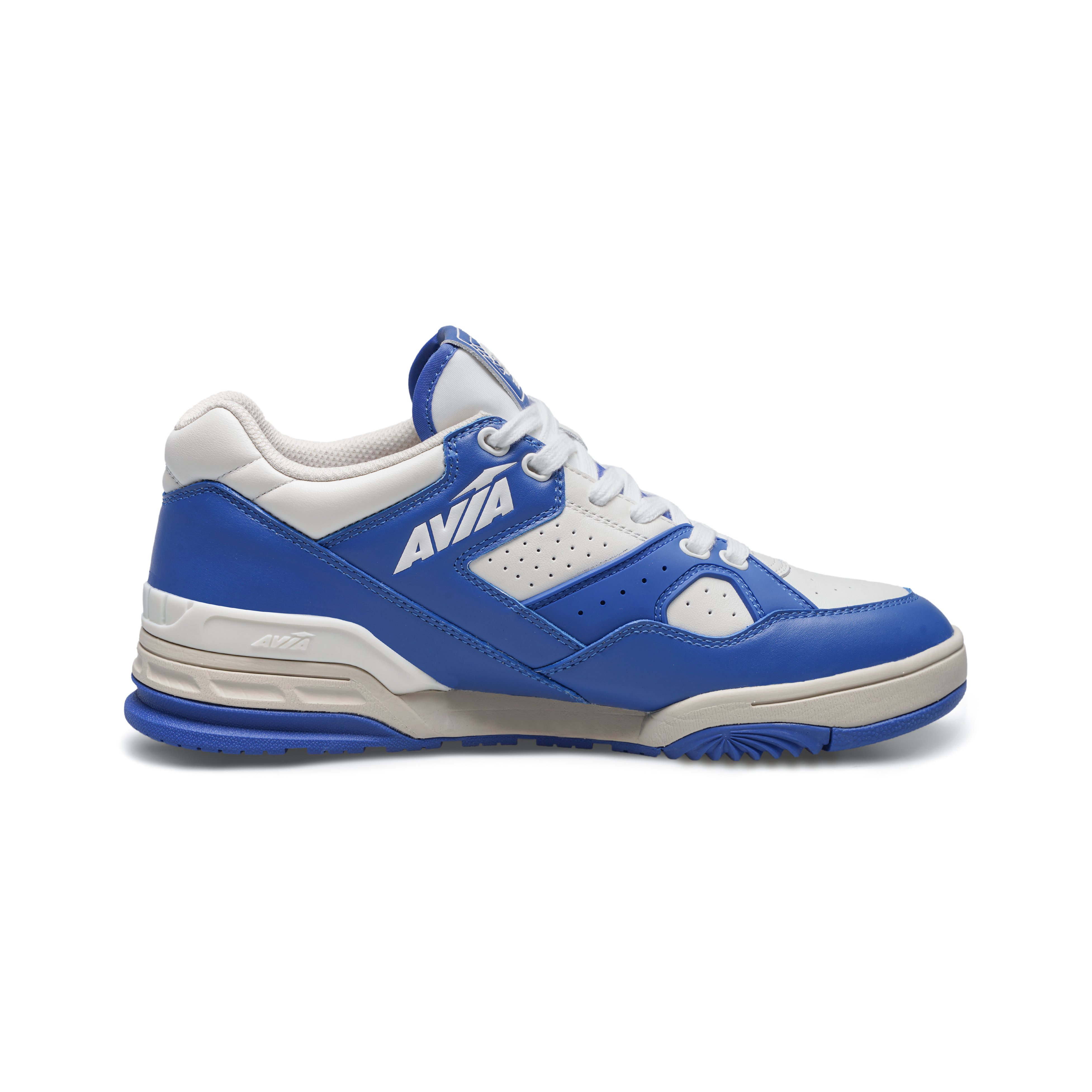 AVIA 855L Low top Vintage Basketball Shoes Men’s White Blue
