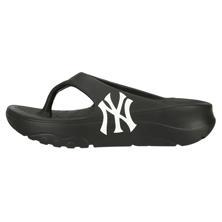 MLB Slipper Graffiti Slip Resistant Slip Resistant Flip Flops Unisex Black