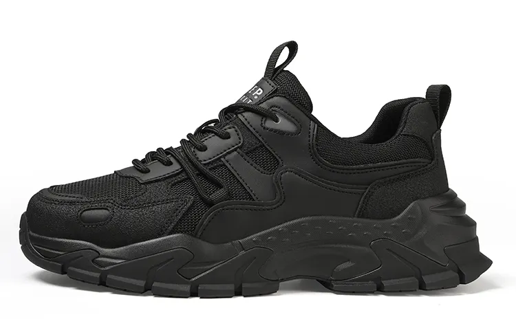 JEEP SPIRIT Low top Chunky Sneakers Men's Graphite Black