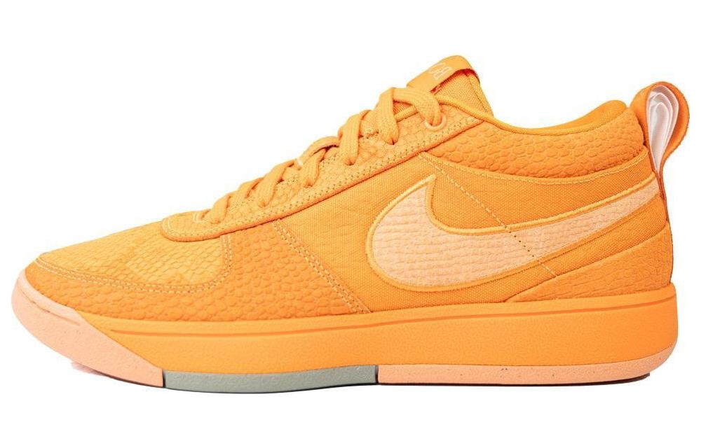 Nike Book 1 Devin Booker Devin Booker \"Chapter One\" round toe lace-up non-slip wear-resistant low-top basketball shoes men's orange limited edition