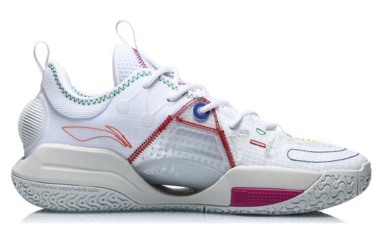 Li Ning All City 9 V1.5 Abrasion Resistant Breathable Low top Basketball Shoes Men’s White