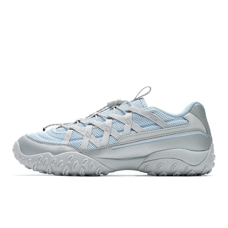 FILA Abrasion Resistant Breathable Low top Chunky Sneakers Women's Silverware Gray