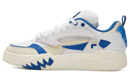 FILA FUSION Classic Basketball Shoes 'White Blue'