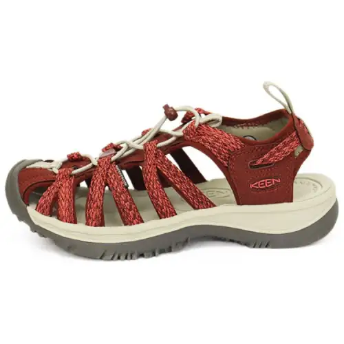 Keen Whisper Collection Beach Sandals Women's Red