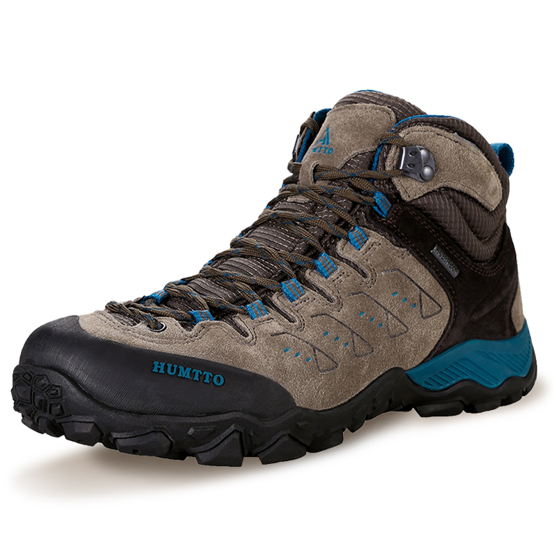HUMTTO High top Outdoor Shoes Men’s Brown