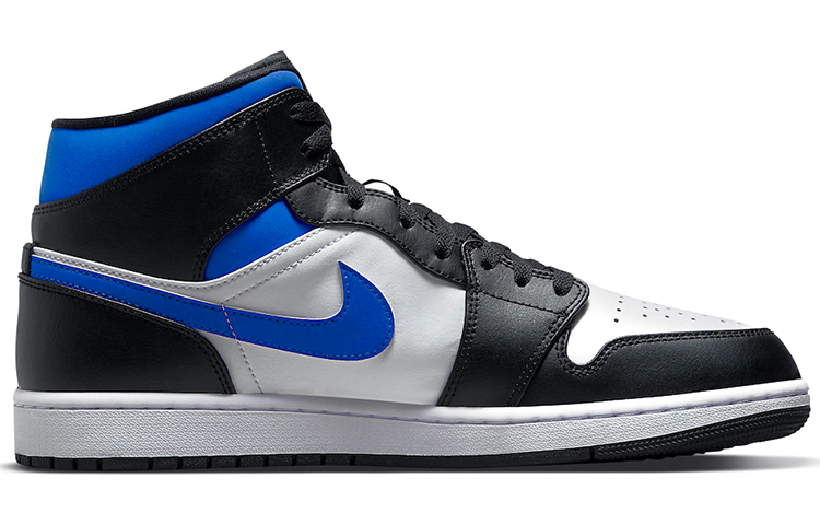 Jordan 1 Mid ‘White Black Racer Blue’