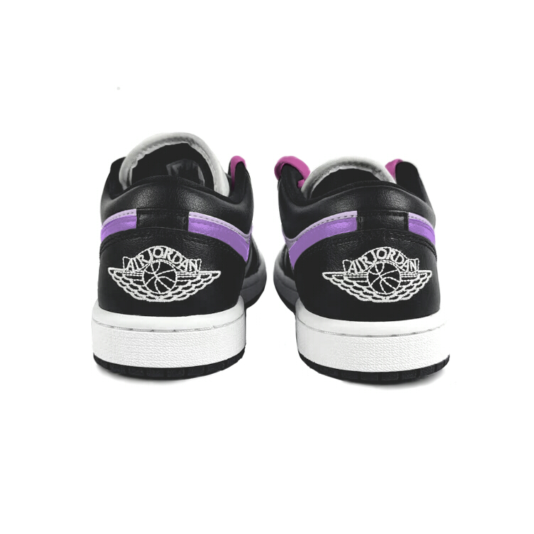 Jordan Air Jordan 1 Slip Resistant, Abrasion Resistant, Lightweight Low top Vintage Basketball Shoes Women’s Black