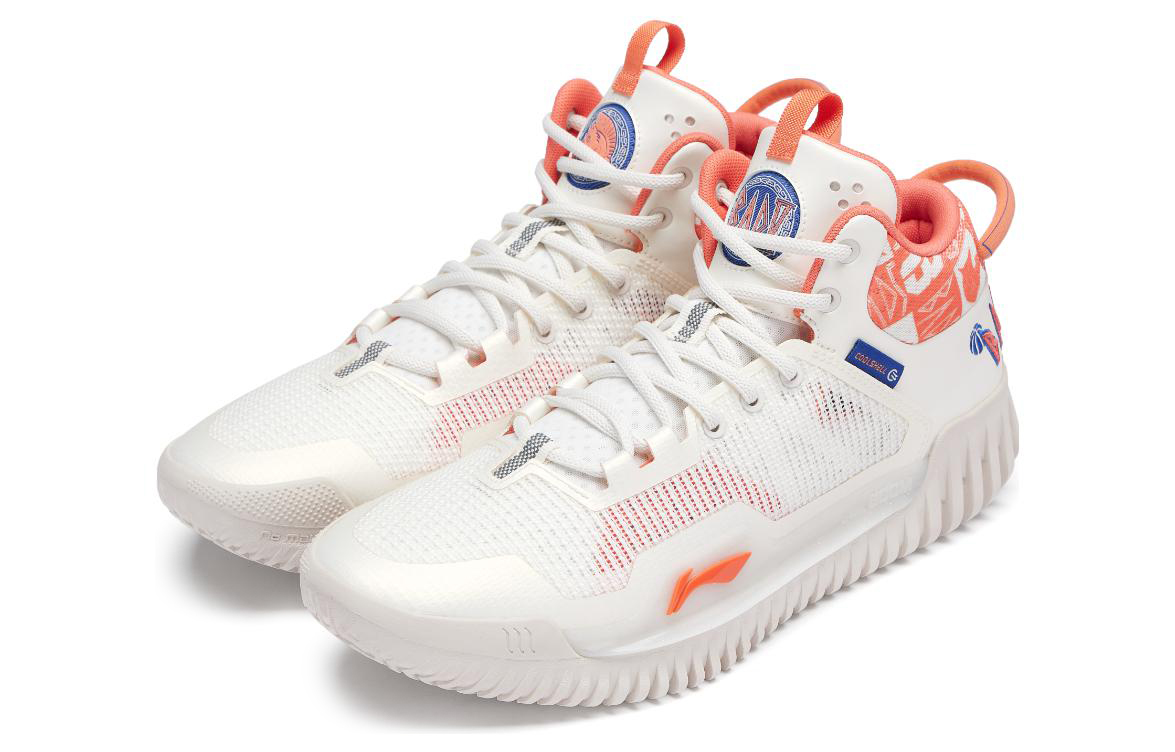Li Ning Badfive 3 Comfortable Textile, Artificial Leather Cushioning Slip Resistant Abrasion Resistant Low top