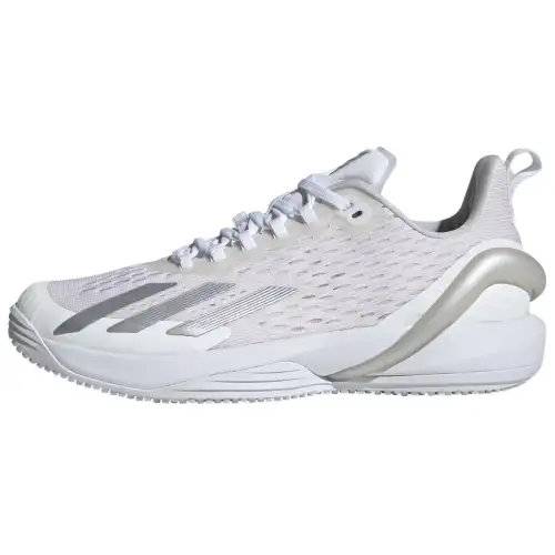 Adidas Adizero Cybersonic Comfortable And Lightweight Low top Tennis Shoes Women's White Gray
