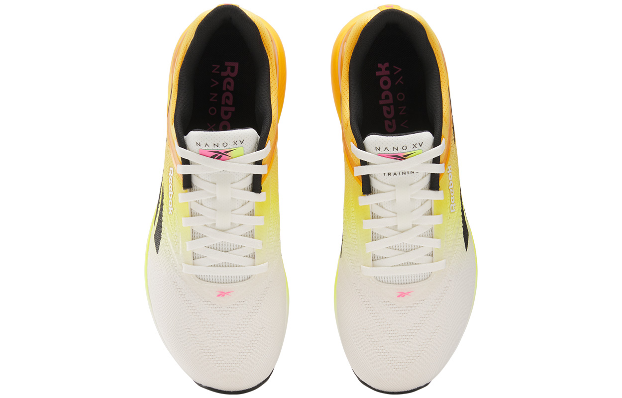 Nano X5 Reebok ‘Chalk Black Electric Amber’
